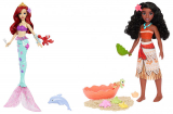 Куклы Disney Princess Ocean Friends 2025: Ариэль и Моана с океанским очарованием